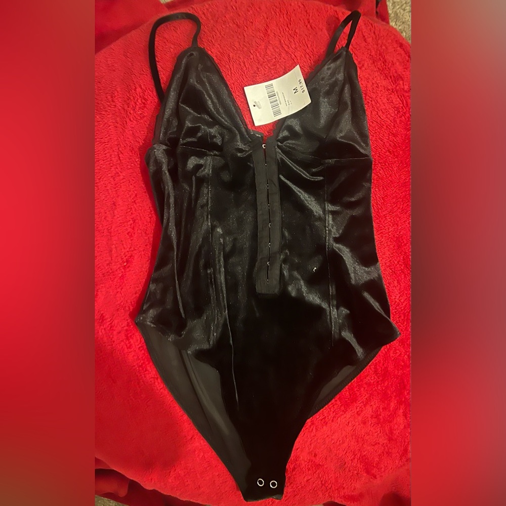 Velvet Bodysuit New
